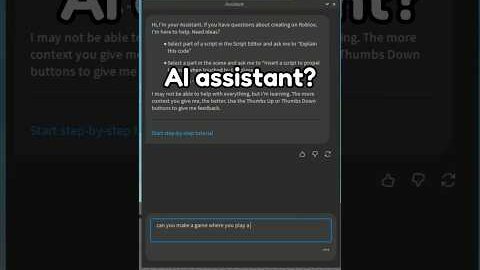 Roblox’s New AI Assistant Can Make Games For You.