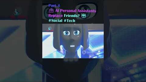 AI Personal Assistants Replace Friends? 🤖💼 #Social #Tech#AIAssistant #VirtualAssistant #HumanAI P4