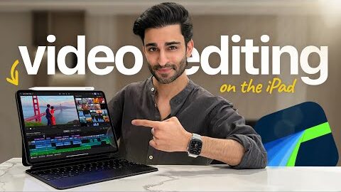How I Edit Videos on my iPad Pro & Design Thumbnails! Step-by-step tutorial ✨