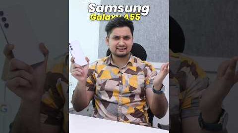 Is the new Samsung Galaxy A55 worth the hype? #SamsungA55 #TechReview #smartphone