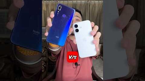 Redmi Note 7 Pro vs iPhone 16 – You Won’t Believe the Result! 😲🔥