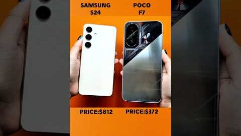 Samsung S24 vs POCO F7 – Insane Speed Test Comparison!