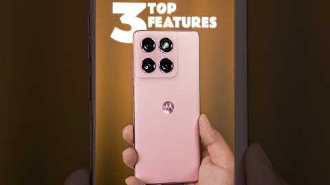 Top 3 Features of Motorola Edge 60 Fusion 🔥 #shorts #motorolaedge60fusion #motorola