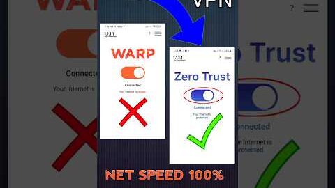 1.1.1.1 Vpn settings config Network Speed Zero Trust VPN | WARP VPN | #vpn #warp_vpn #trending #tech