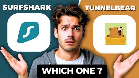 Surfshark vs TunnelBear Comparison | Best VPNs 2025