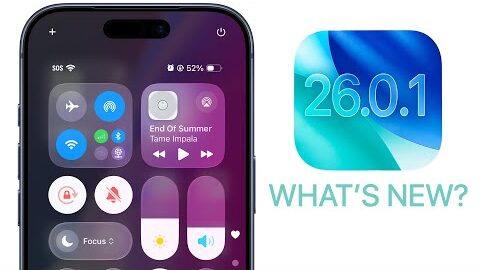 iOS 26.0.1 Released – What’s New?