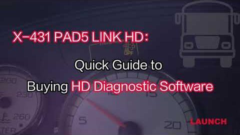 LAUNCH X431 PAD V ELITE: HD Diagnostic Software Buying Guide