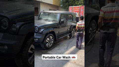 🚗💦 ghar bethe bethe 300/- me car wash 🤯🚗 #techplusgadgets #carwash #service #gadgets #homecarwash