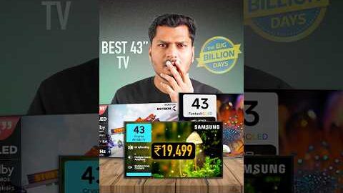 Best 43 inch 4k TV Under 20000 to 30000 in India | Best TV Under 20000 in Flipkart BBD Sale 2025