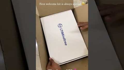 LTIMindtree welcome kit😍