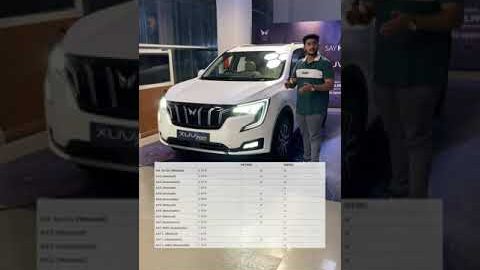XUV700 in 30 seconds- Variants, On Road Price & Model Wise Engine