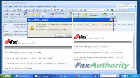 eFax Review – Receiving a Fax with eFax(R)’s Online Fax Service
