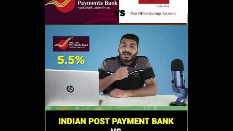 Indian Post Payment Bank Vs Post Office Savings Account #bankingawareness #shorts