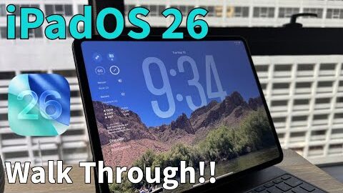 iPadOS 26 is live! Top tips for using the new productivity and multitasking features!