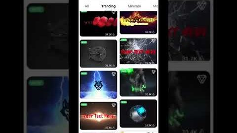 YOUTUBE INTRO MAKER FREE NO WATERMARK FOR ANDROID MOBILE | IN HINDI