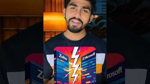Zoho Story in hindi  || Zoho vs Microsoft  by Chandan Muwel #zoho