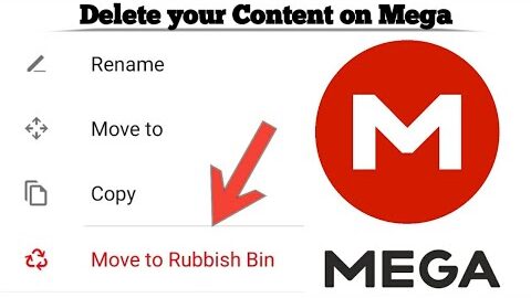 How to Delete Content From Mega Cloud Storage app | Remove your items  From Mega | Techno Logic
