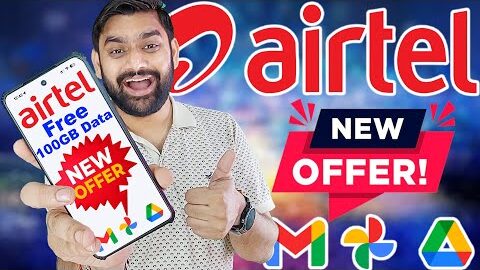 Airtel Offers Free Cloud Storage: Google One 100GB Details Revealed!
