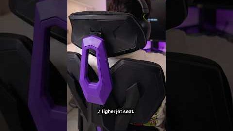 This Unique Gaming Chair Under 15000 has Fighter Jet Type Seat | Kreo Actus V2 #gamingchair #shorts
