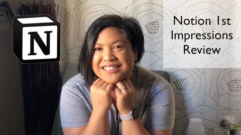 Notion Productivity App – First Impression Review