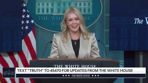 Press Secretary Karoline Leavitt Briefs Members of the Media, Oct. 3, 2025
