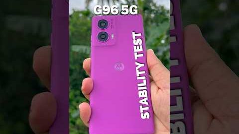 Motorola G96 5G Camera Stability Test 📷