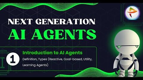 Day-1: Introduction to AI Agents: Definition, Types (Reactive, Goal-based, Utility, Learning Agents)