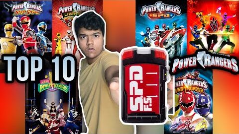 My Top 10 Favorite Power Rangers Shows!