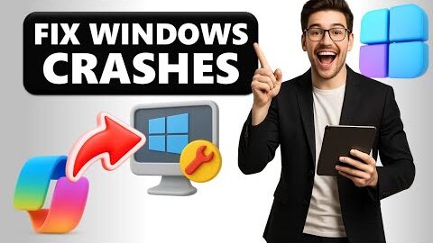 FIX CRASHING APPS on WINDOWS 11 Using COPILOT – Step-by-Step TROUBLESHOOT Guide