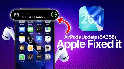 AirPods Update (8A358) Released – Apple Fixes Several Issues!