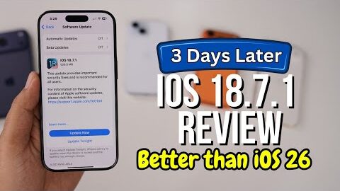 iOS 18.7.1 Review | Should you update to iOS 18.7.1? | Great Indian Festival