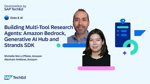 🔵 Building Multi-Tool Research Agents: Amazon Bedrock Generative AI Hub and Strands SDK