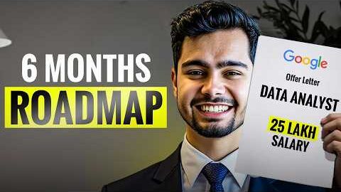 Zero to Data Analyst – Complete 6 Month Roadmap (Start in 2025) #jobs