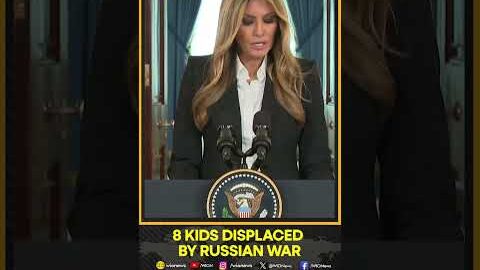 Melania Trump Says Working With Putin on Returning Abducted Ukrainian Children | WION Shorts