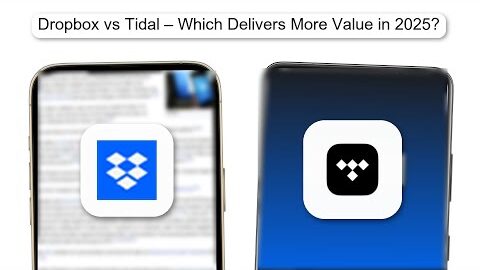 Dropbox Vs Tidal – Which Delivers More Value In 2025 (REAL REVIEW)