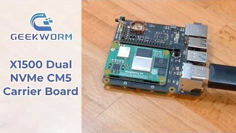 Starting my quest for the ideal SBC Docker Host, and exploring the Geekworm X1500 CM5 Carrier