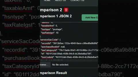 SENIOR DEVELOPER TIPS advance json compare tool #jsoncompare #jsontools #devtools