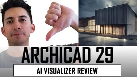 AI Visualizer for Archicad 29 – My Honest Opinion (Not what you think)