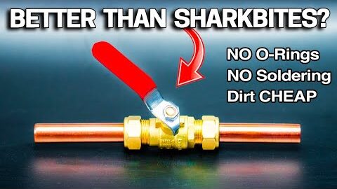 Move Over Sharkbites…Solder-Free Plumbing just got Easier with Compression Valves