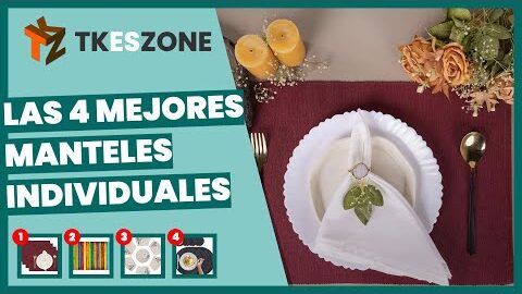 Las 4 mejores manteles individuales