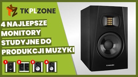 4 najlepsze monitory studyjne do produkcji muzyki
