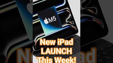 M5 iPad Just LEAKED — Release May Happen THIS WEEK!