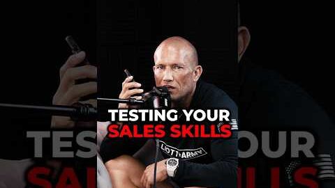 TESTING YOUR SALES SKILLS // ANDY ELLIOTT