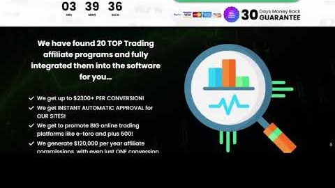 Tradermate Review Demo. Software that creates 100% AUTOMATED TRADING Affiliates Sites!!!!!!!