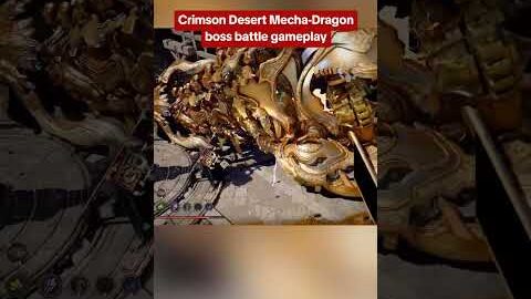 Crimson Desert Boss Fight Gameplay