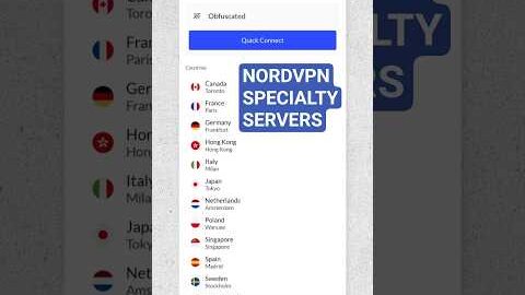 NordVPN Specialty Servers | Double VPN, Onion, Obfuscated, P2P #VPN