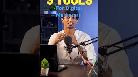 3 Useful tools for Digital Marketers | Digital Marketing Course in Tamil
