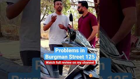 Suzuki Burgman Street 125 Ownership Review #burgmanstreet #suzuki#viral #ownershipreview #burgman125