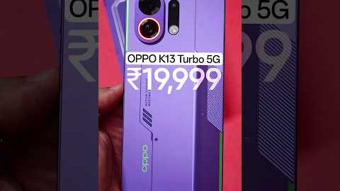 Oppo K13 Turbo At ₹19,999 – Don’t Miss!