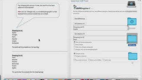 Compare Text With Selection Diff Tool MAC OS add-in/add-on/plugin WORD